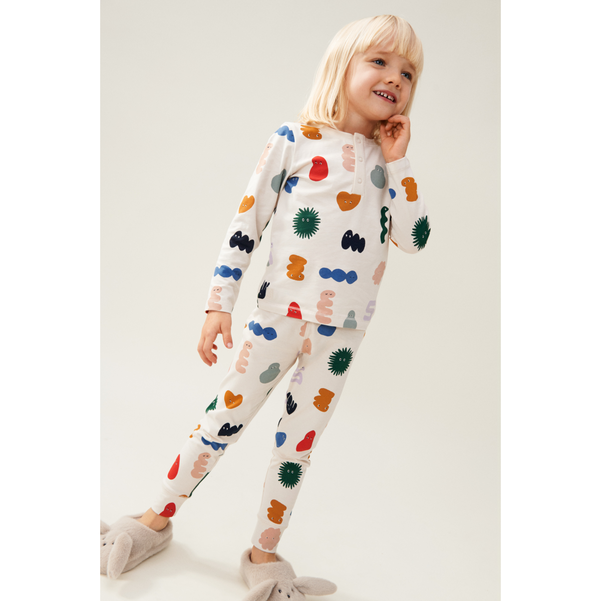 Liewood Ensemble pyjama Wilhelm - The liewood gang / Sandy - Ensemble pyjama