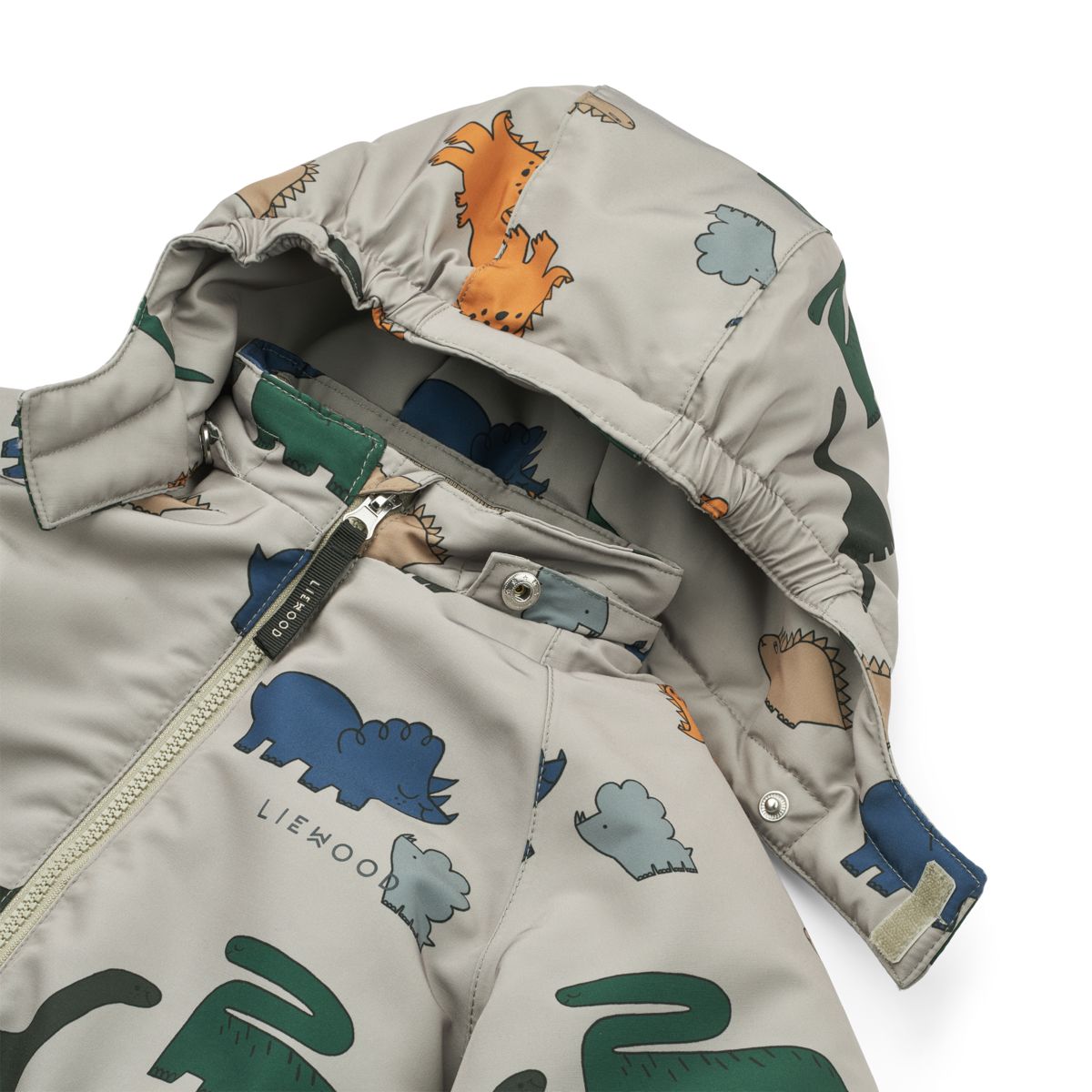 Liewood Combinaison Isa - Dinosaurs / Mist - SUIT