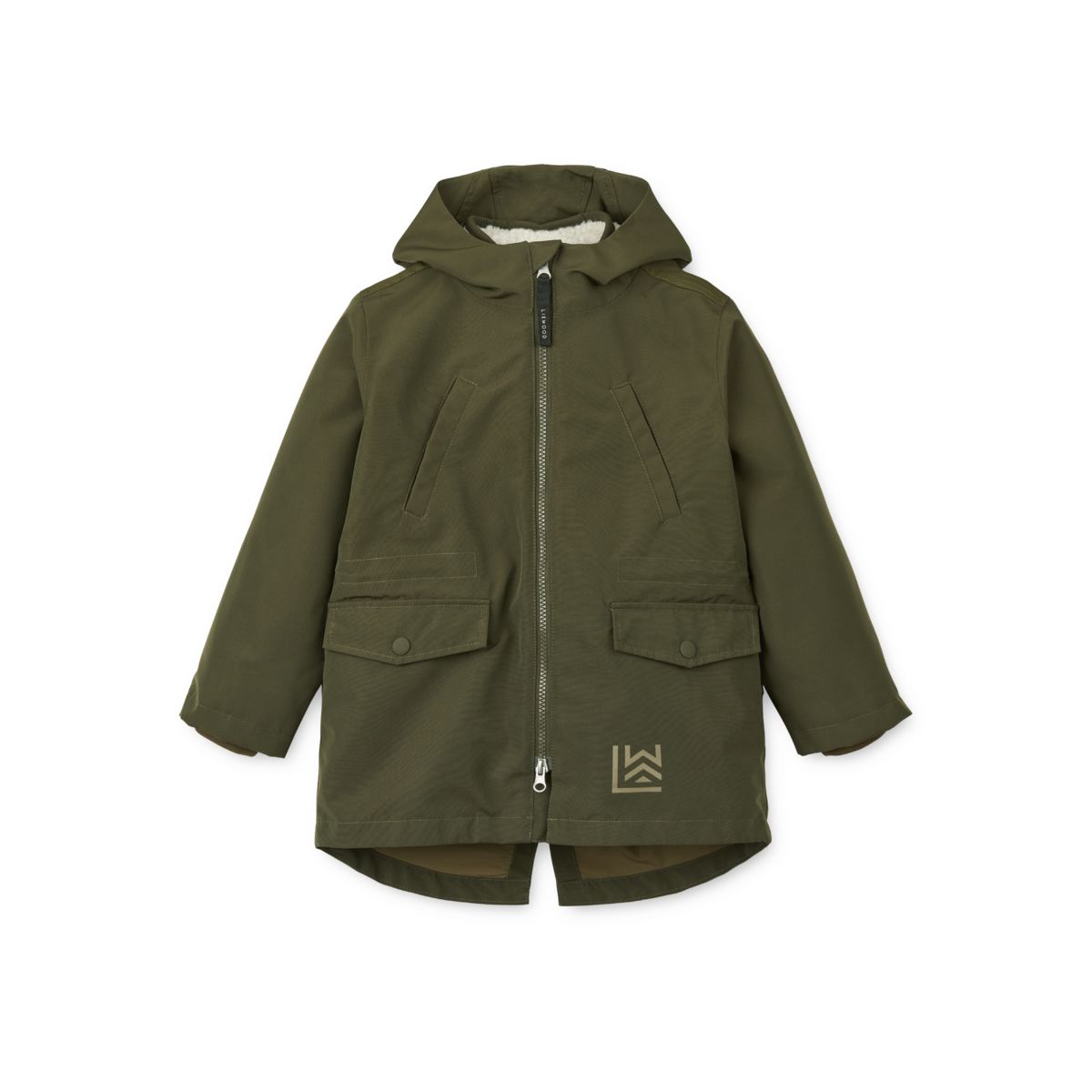 Liewood Timber 2-in-1 Jacket - Army brown mix - JACKET