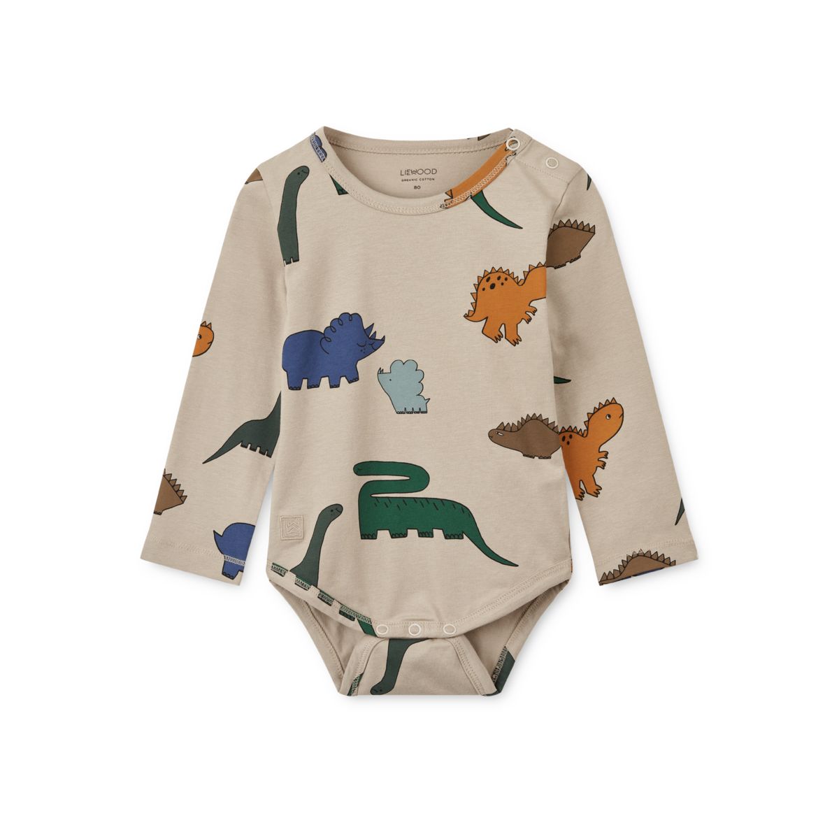 Liewood Body Yanni lot de 2 - Dinosaurs Mist / Forest green - Body
