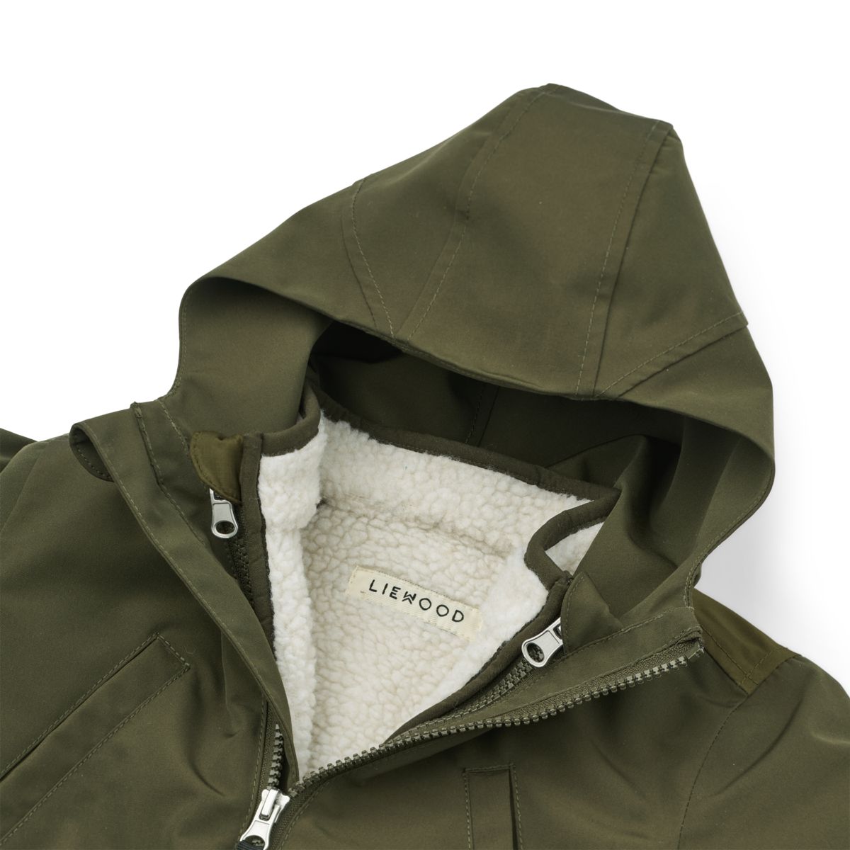 Liewood Veste 2-en-1 TIMBER - Army brown mix - Veste