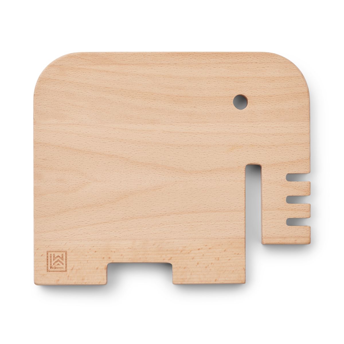 Liewood Planche à découper Hannae Elephant - Natural - CUISINE
