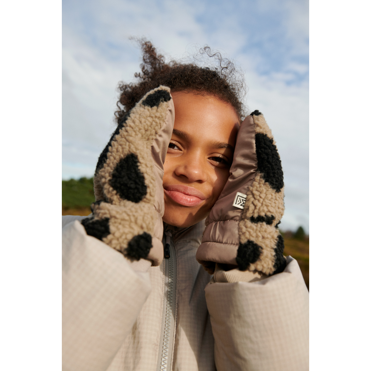 Liewood Gants Polaire GRETHE - Mega leo / oat mix - Gants