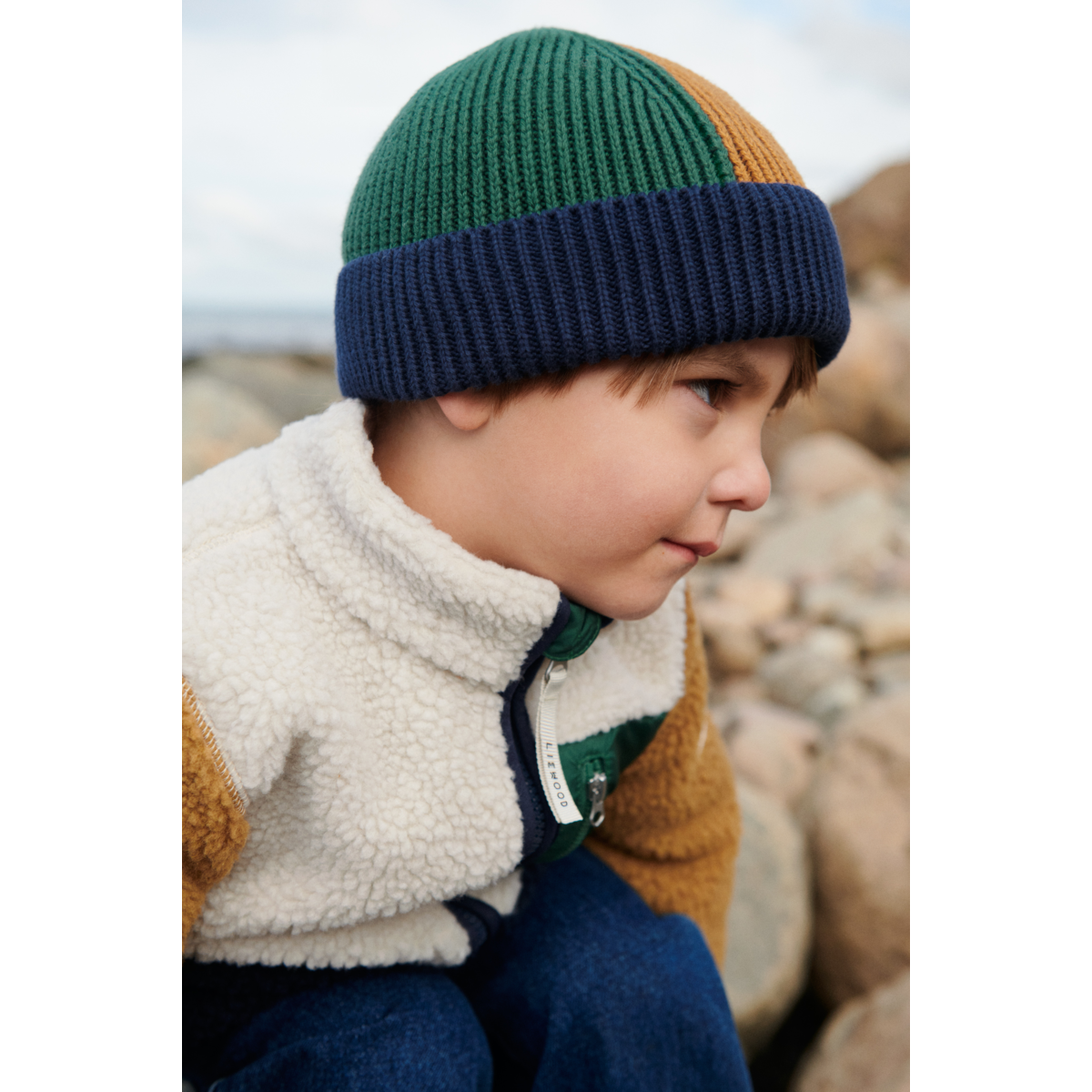 Liewood Veste en Polaire NOLAN - Classic navy multi mix - Veste