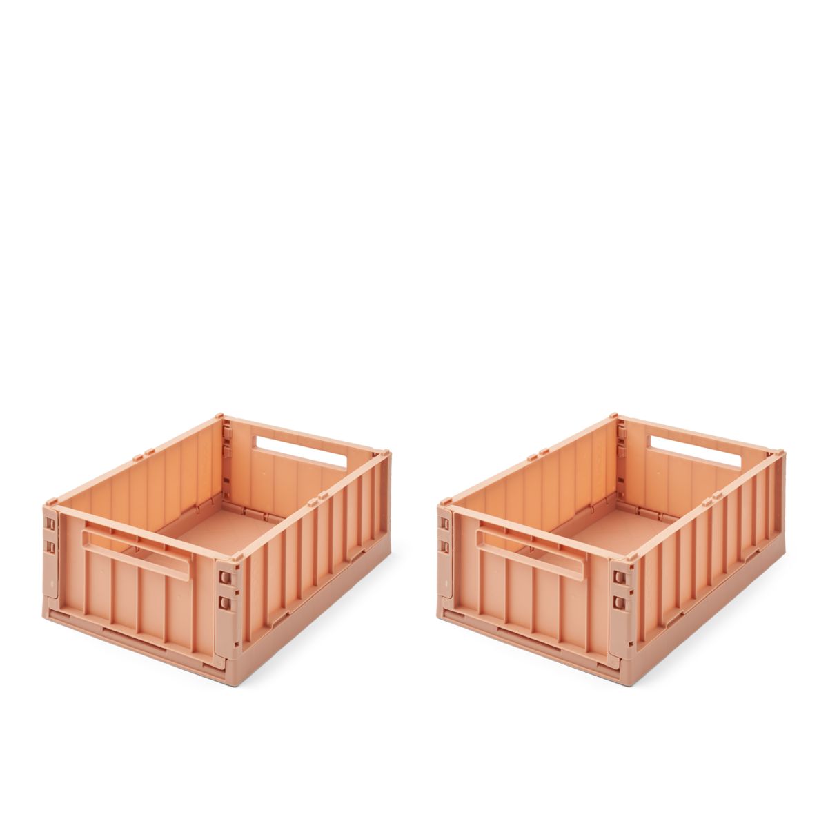 Liewood Boîtes de Rangement WESTON - MOYEN, Lot de 2 - Tuscany rose - Boîtes de rangement