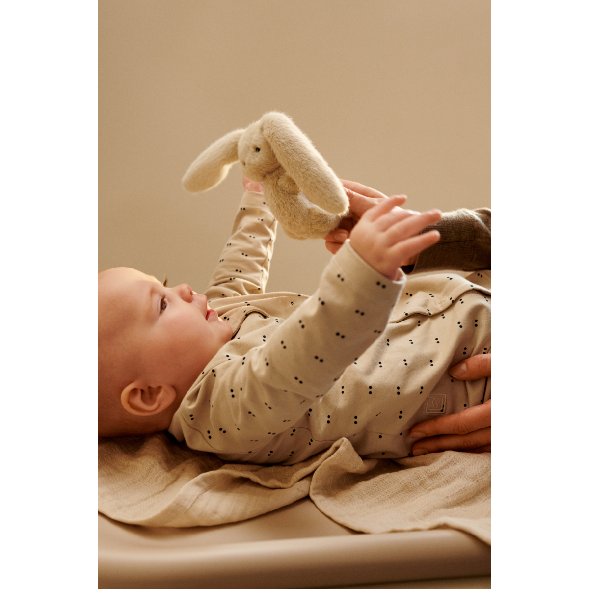 Liewood Combinaison de pyjama Birk - Double dot / SIlver lining - Combinaison de pyjama