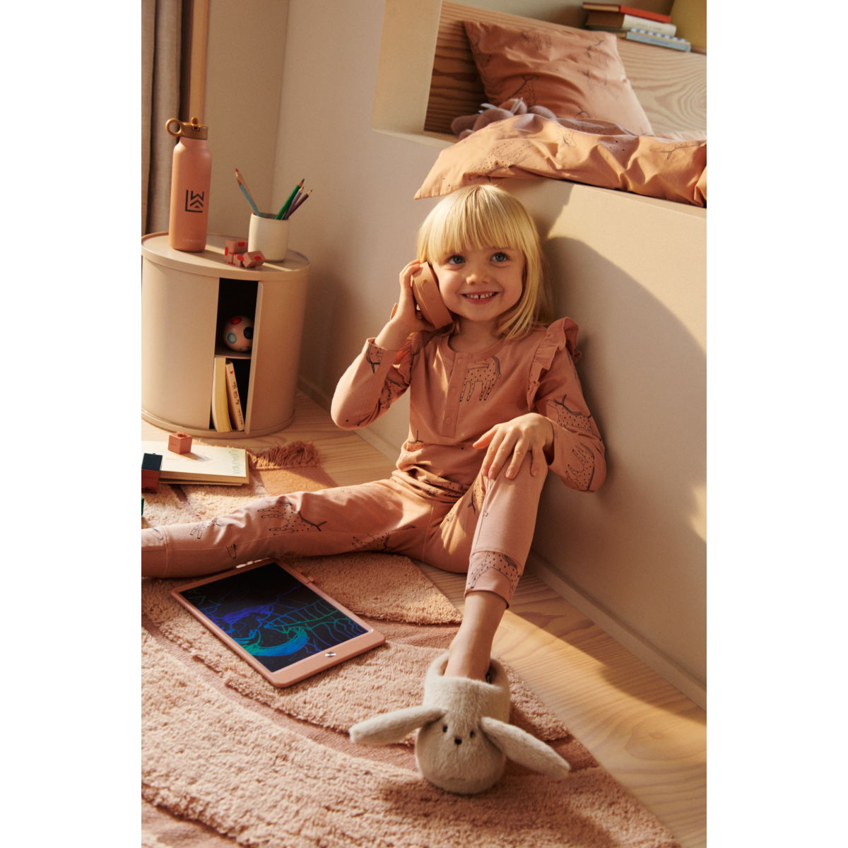 Liewood Planche À Dessin Lcd Zora - Tuscany rose - Jouets créatifs