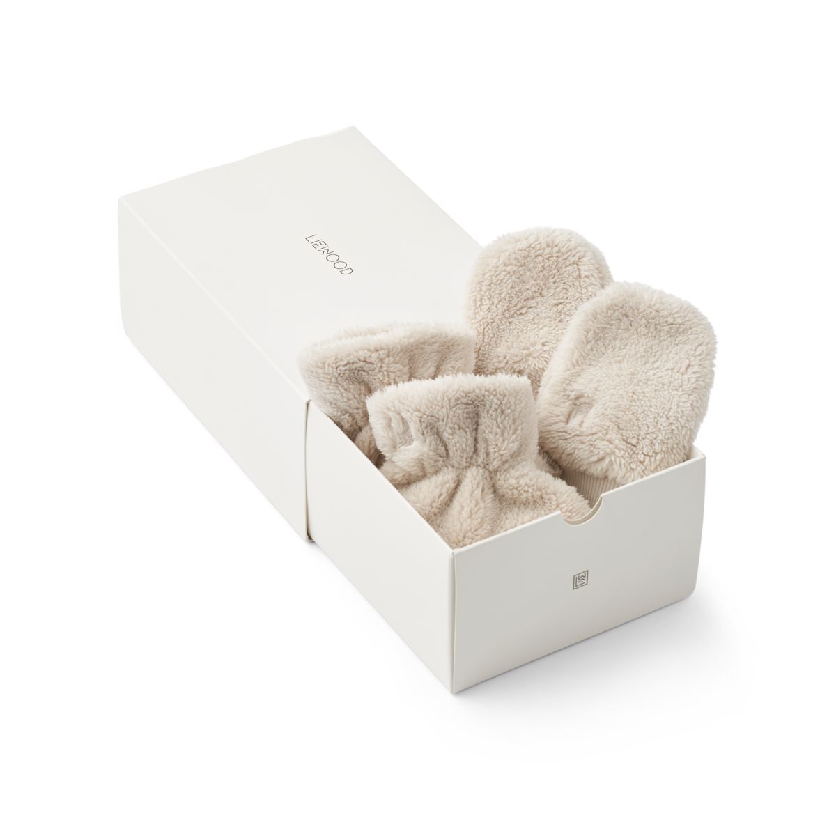 Liewood Coffret Cadeau pour Bébé FERNANDA - Sandy - Panier pour Bébé