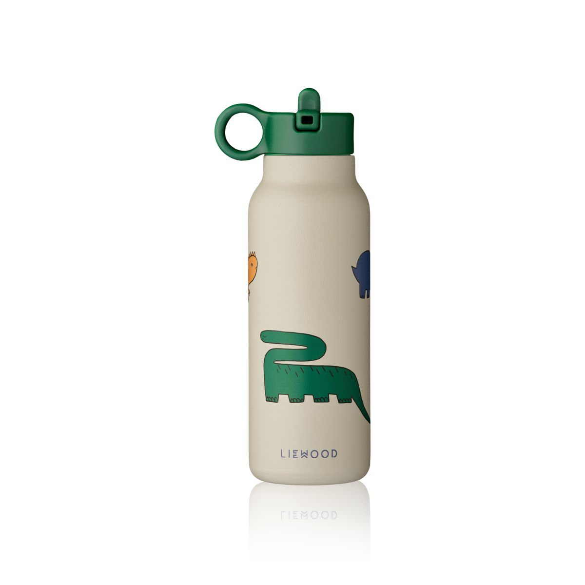 Liewood Gourde Falk 350 ml - Dinosaurs / Mist - Goude eau