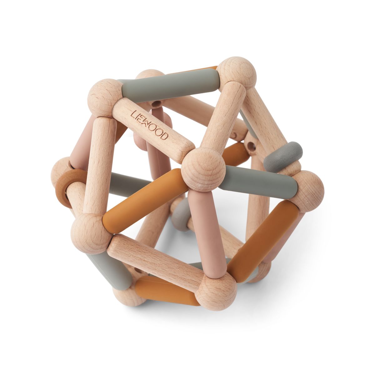 Liewood Annemette Baby Motoric Toy - Mustard multi mix - Hochet