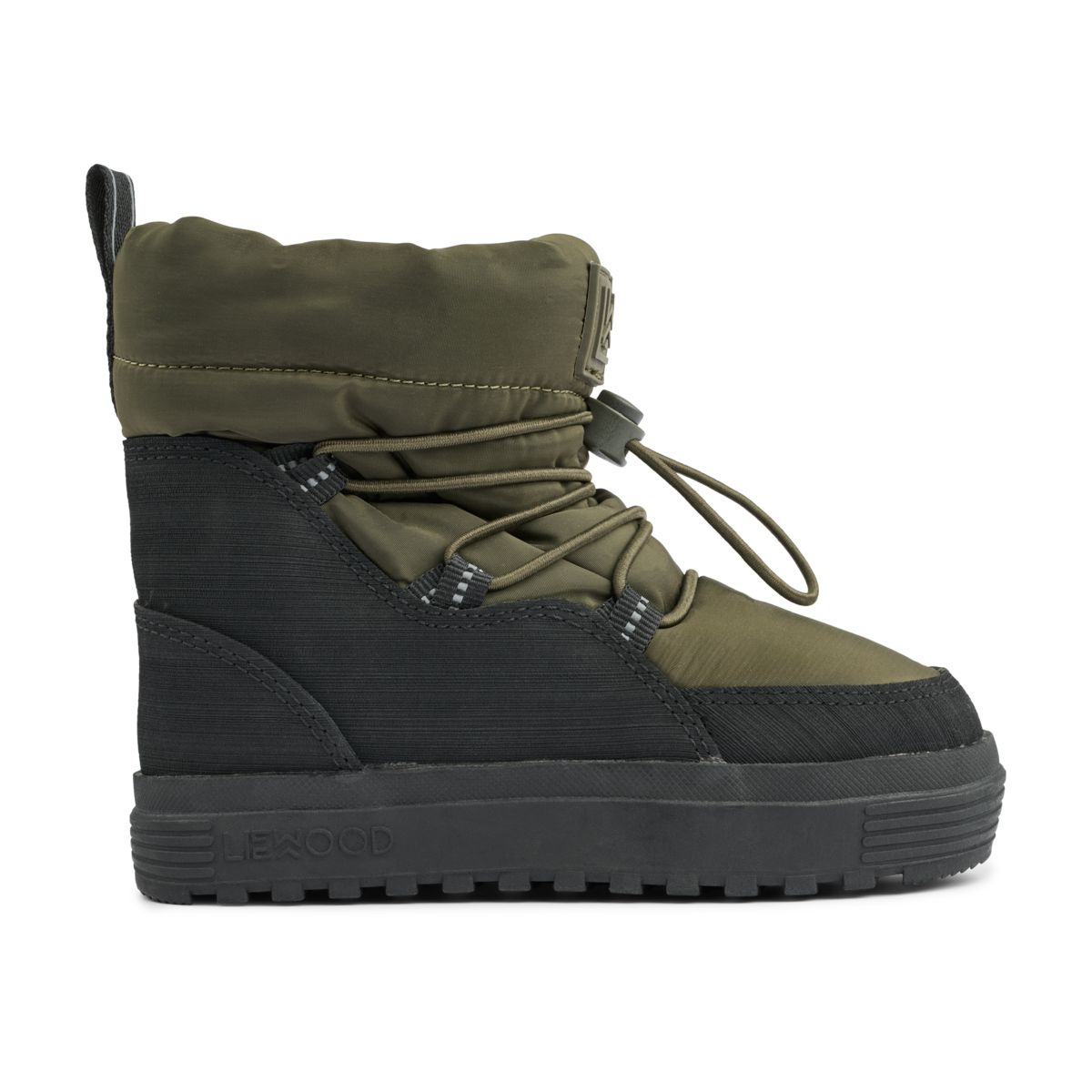 Liewood Bottes de neige Zoey - Army brown - Botte de neige