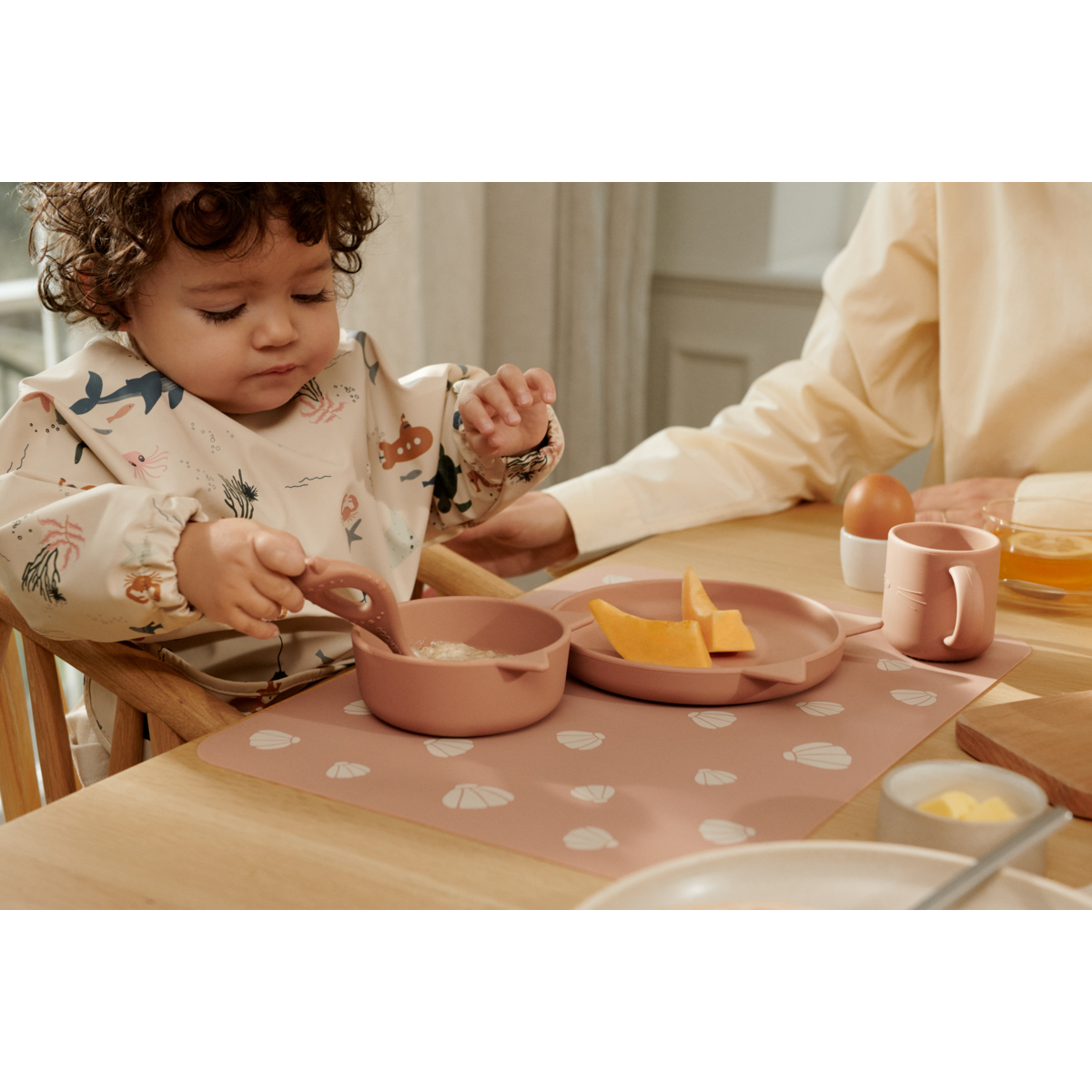 Liewood Tablier Merle - Sea creature / Sandy - Tablier