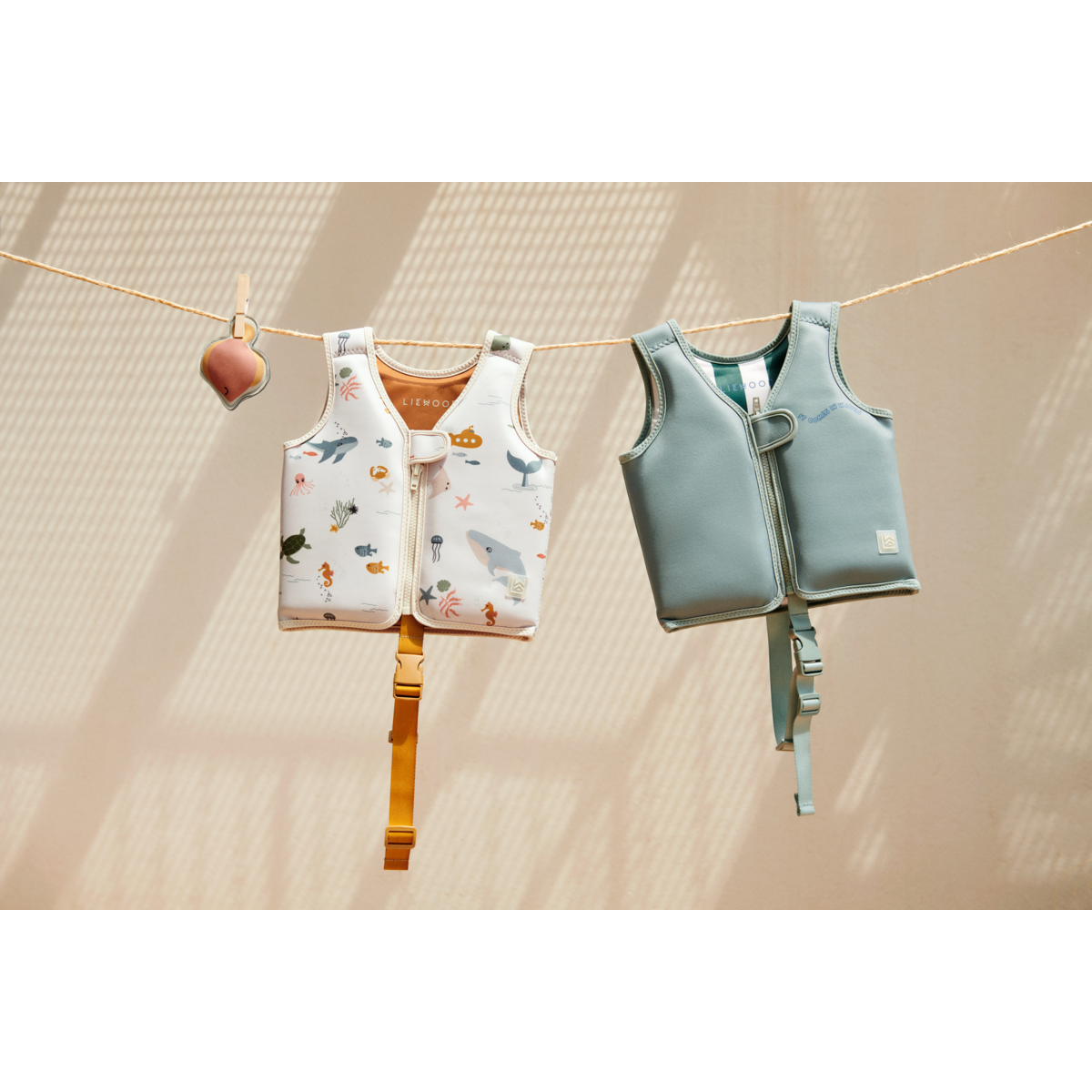 Liewood Gilet De Natation Dove - Sea creature / Sandy - Gilet de natation