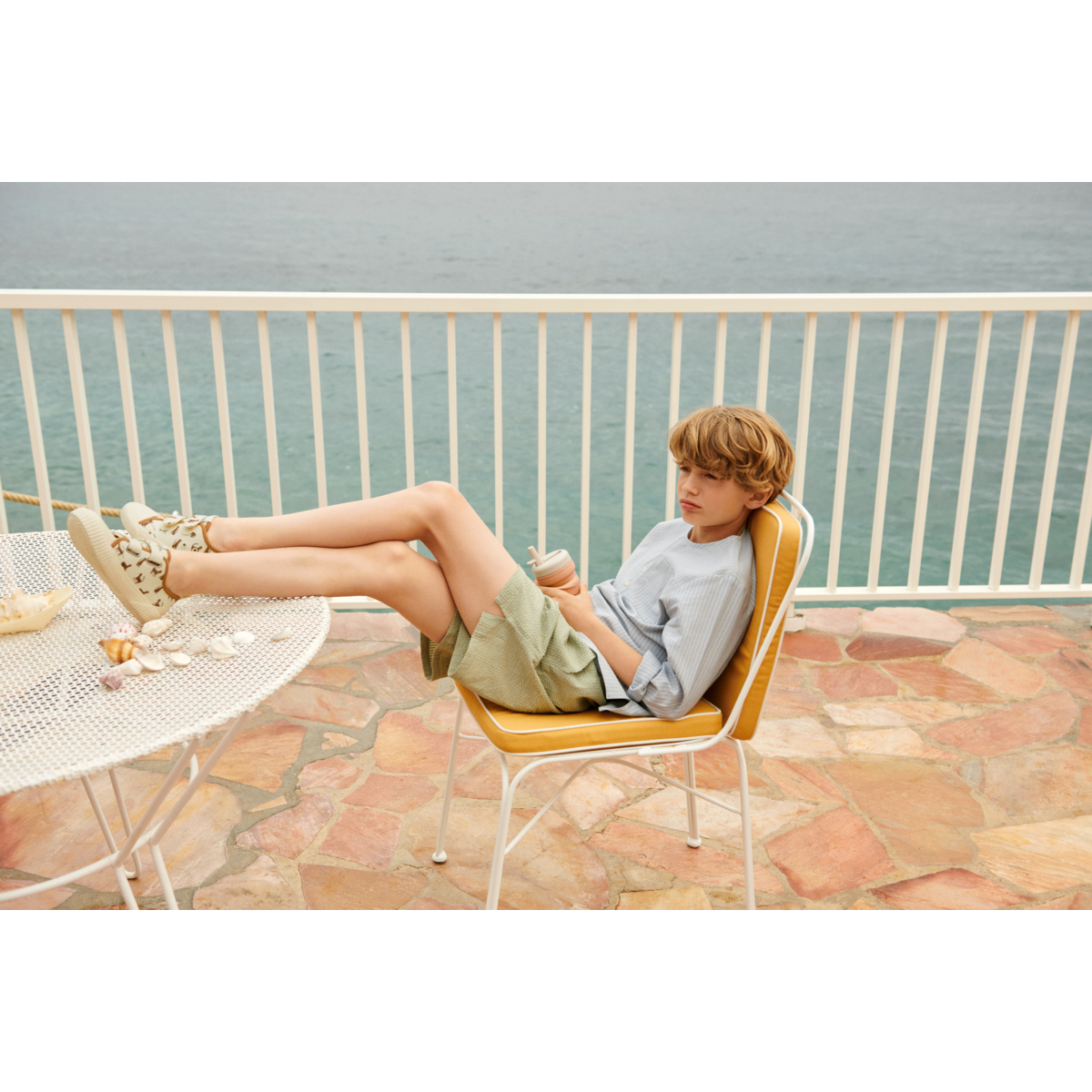 Liewood Baskets Basses En Toile Kim - Leopard / Sandy - Baskets