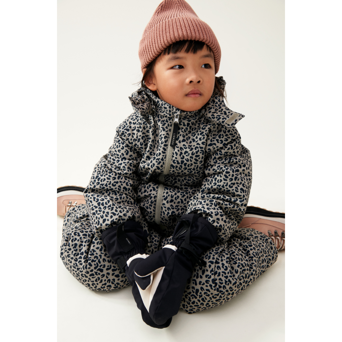 Liewood Combinaison Isa - Mini leo / Mist - SUIT