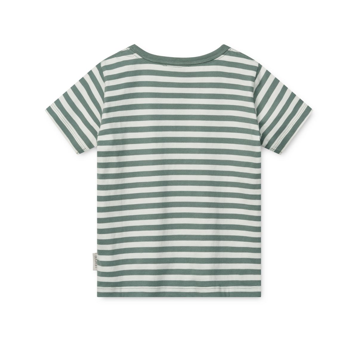 Liewood T-shirt APIA à motif - Circus / Stripe peppermint / Creme de la creme - T-shirt