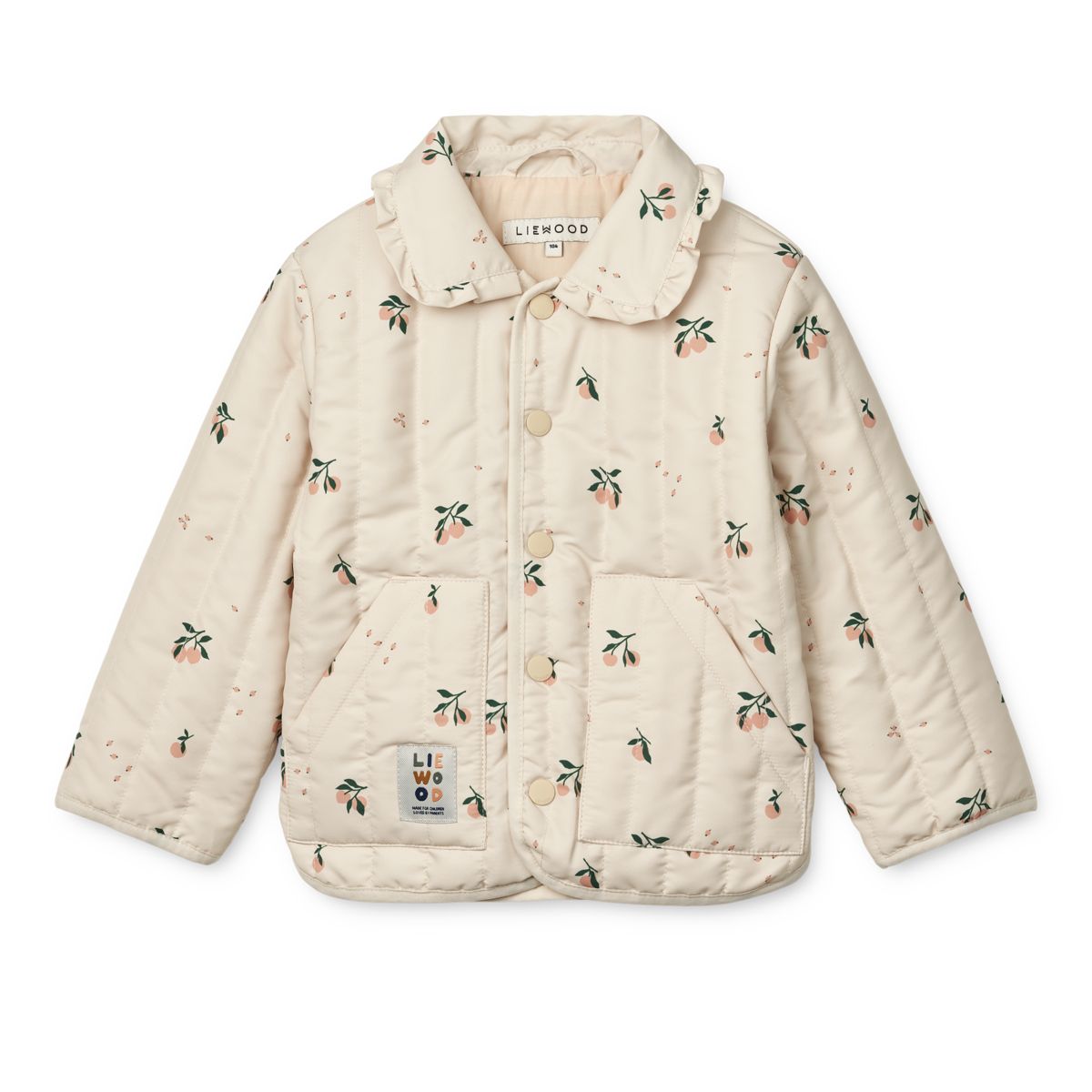 Liewood Veste matelassée Bea - Peach / Sea shell - Veste