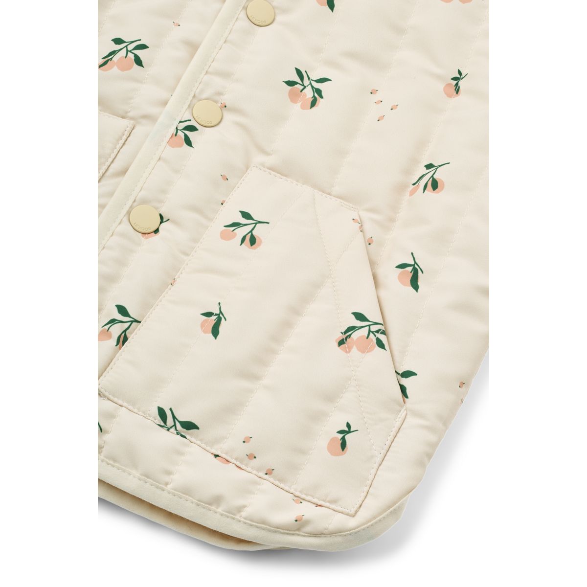 Liewood Veste matelassée Bea - Peach / Sea shell - Veste