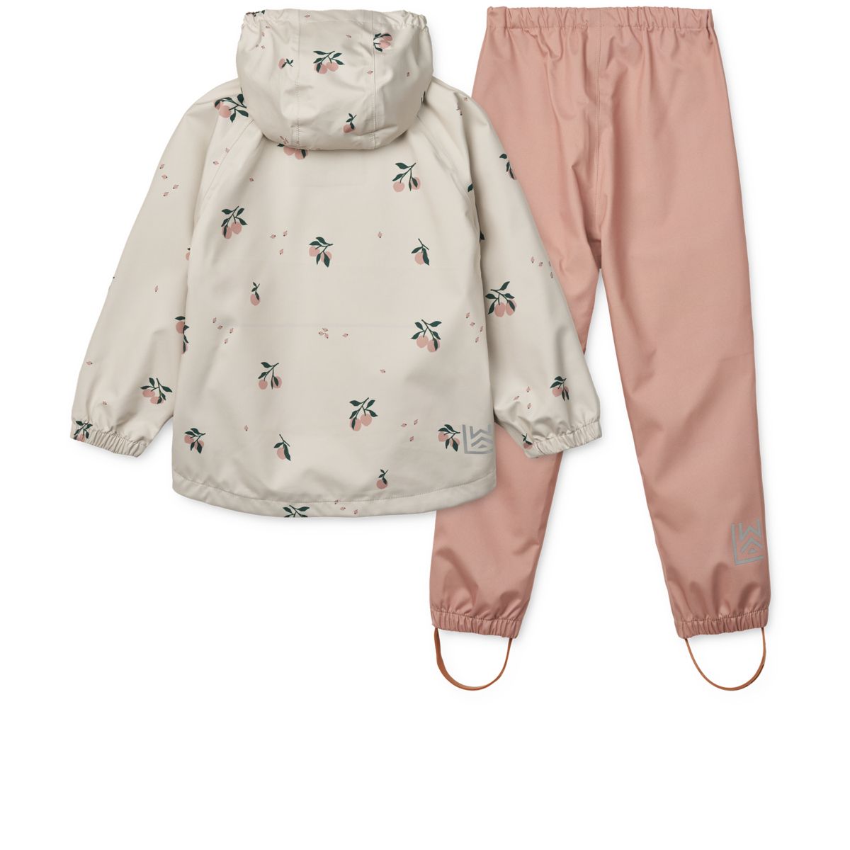 Liewood Ensemble Imperméable PEDIA - Peach / Sea shell - Ensemble