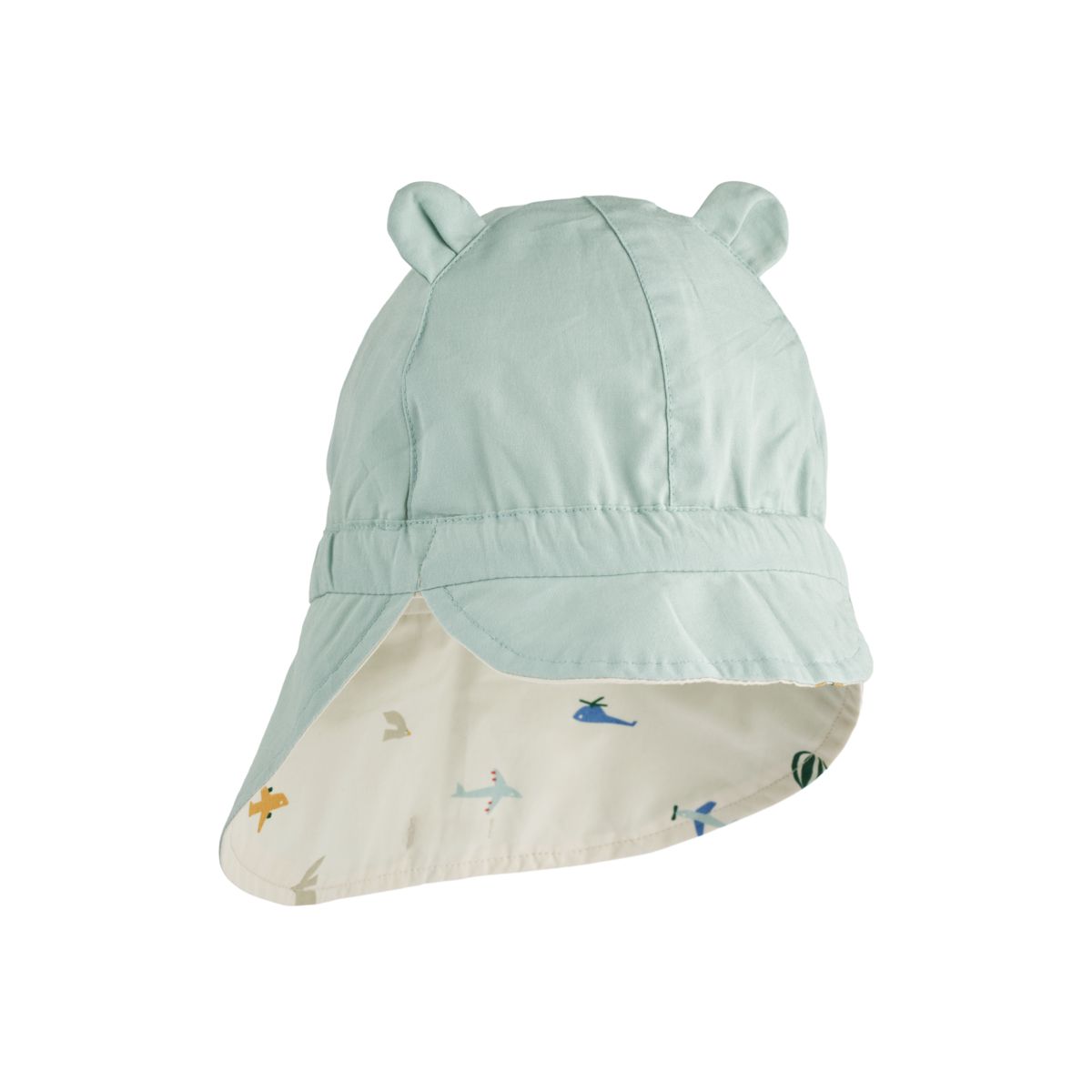 Liewood Chapeau de soleil réversible Gorm - Aviator / Ecru - Chapeaux & Casquettes