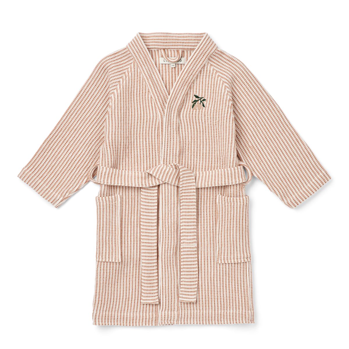 Liewood Peignoir Bertha - Y/D stripe Tuscany rose / Creme de la creme - Peignori / Poncho