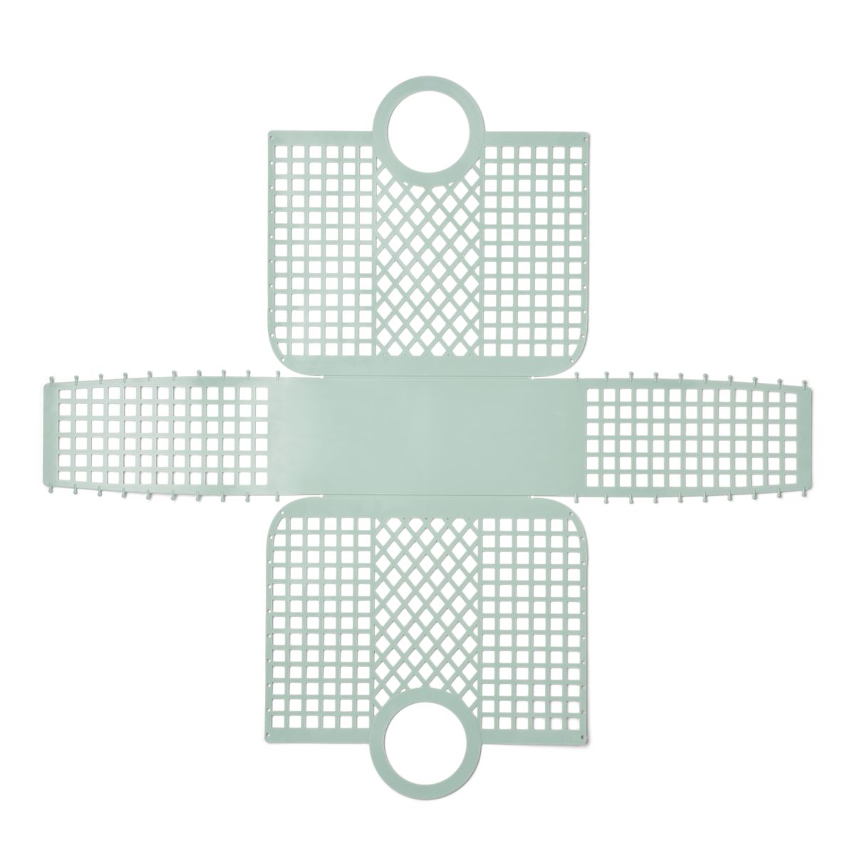Liewood Panier Bloom - LIght Peppermint - SAC DE LA BASKETTE