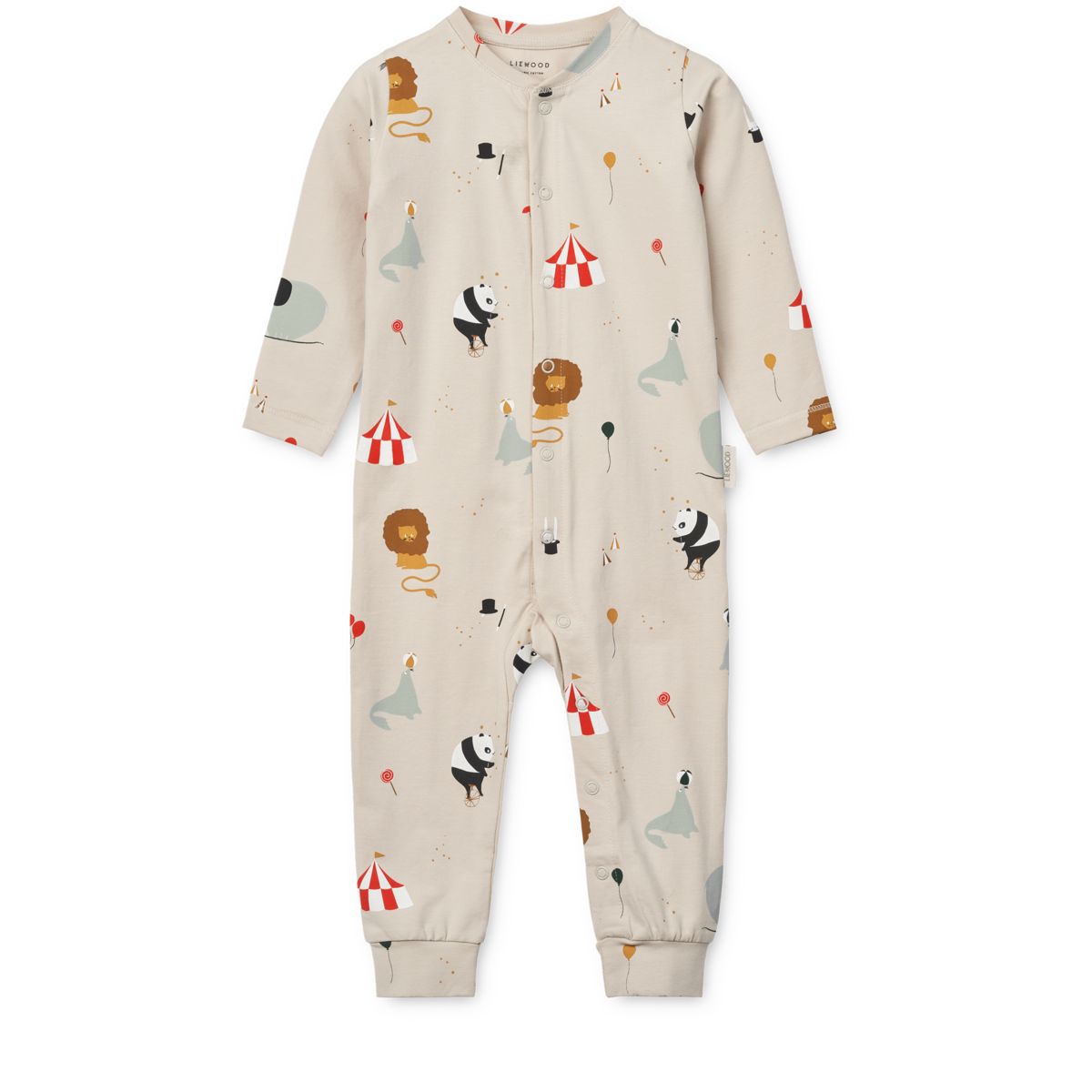 Liewood Combinaison pyjama imprimée BIRK - Circus / Sandy - Combinaison de pyjama