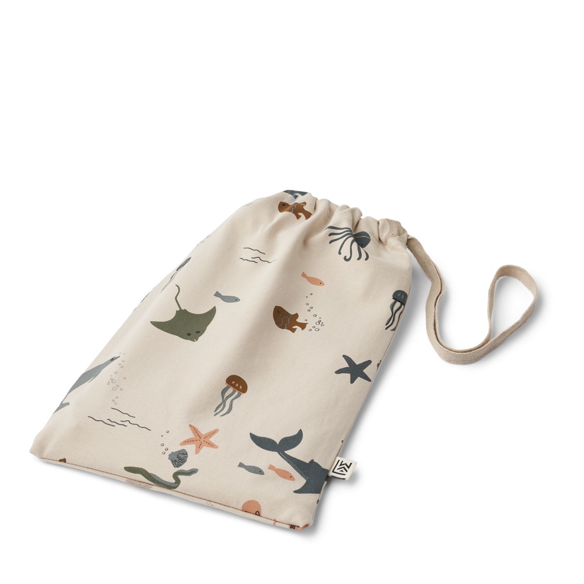 Liewood Ensemble de pyjama imprimé ILFORD - Sea creature / Sandy - T-shirt