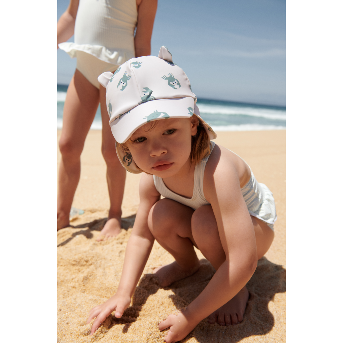 Liewood Chapeau de soleil Senia - Crab / Sandy - CHAPEAU DE BAIN