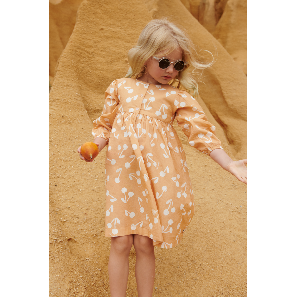 Liewood Robe imprimée ARIANA - Cherry blossom / Light apricot - Robe