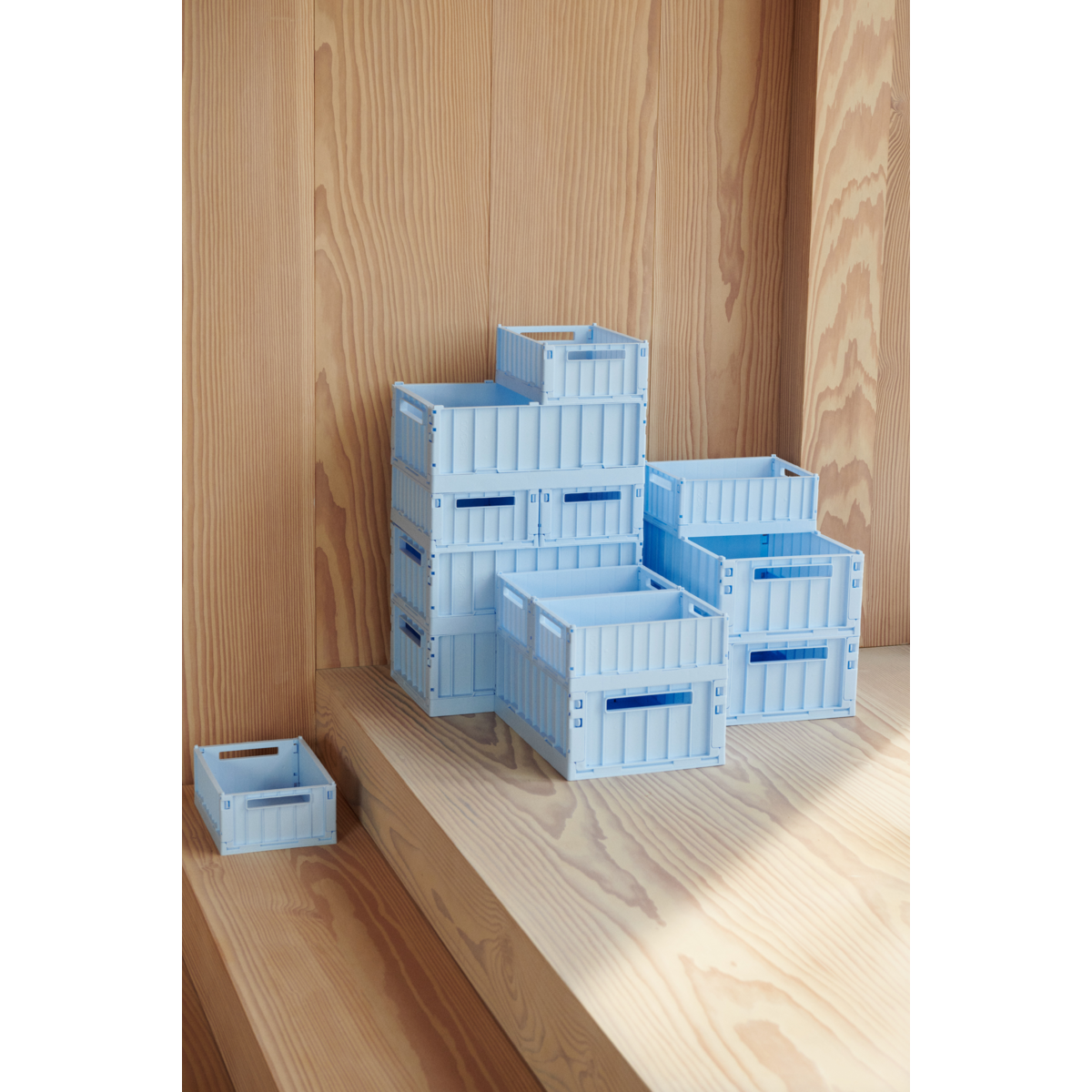 Liewood Boîte de rangement Weston Medium 1 paquet - Pure sky - Boîtes de rangement