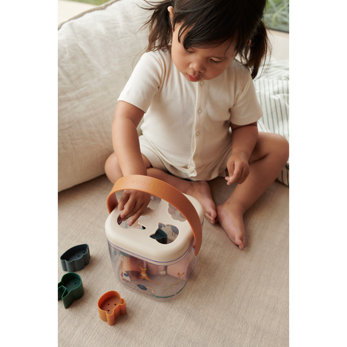 Liewood Boîte à puzzle LUCINDA - All together / Sandy - Jouets créatifs