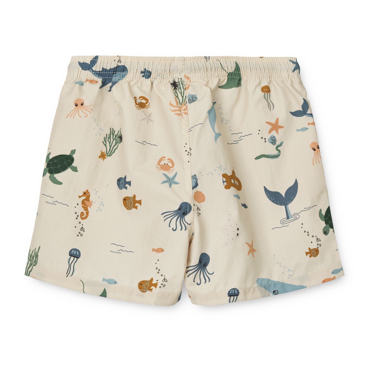 Liewood Short de bain imprimé AIDEN - Sea creature / Sandy - Short de bain