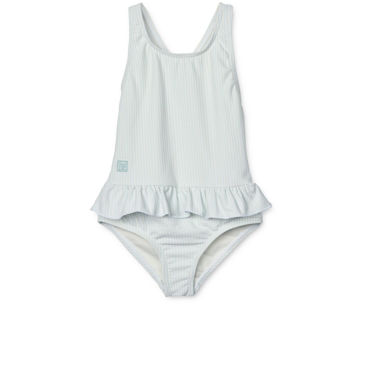Liewood Maillot de bain AMARA à rayures - Y/D stripe Pure sky / Creme de la creme - Maillot de bain