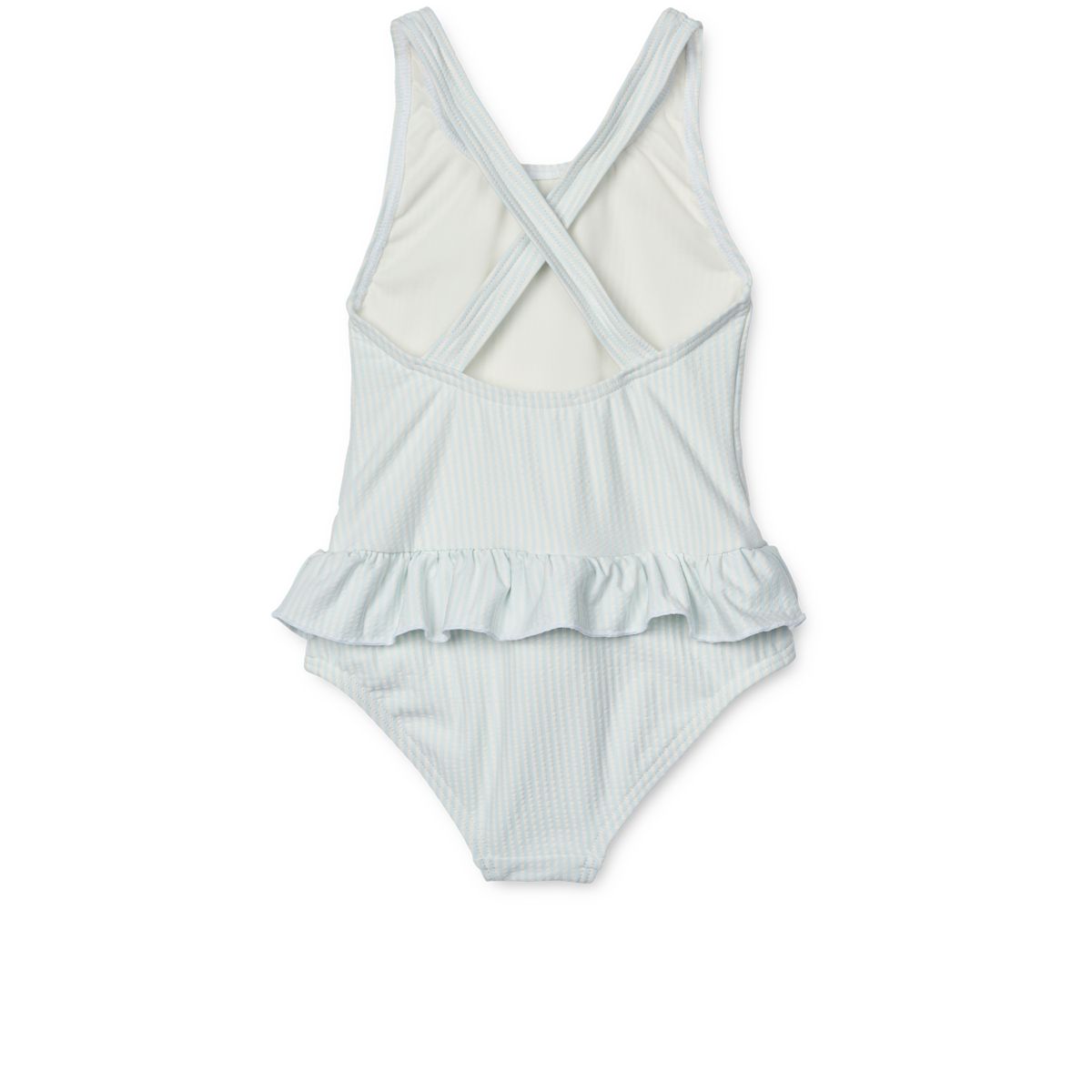 Liewood Maillot de bain AMARA à rayures - Y/D stripe Pure sky / Creme de la creme - Maillot de bain