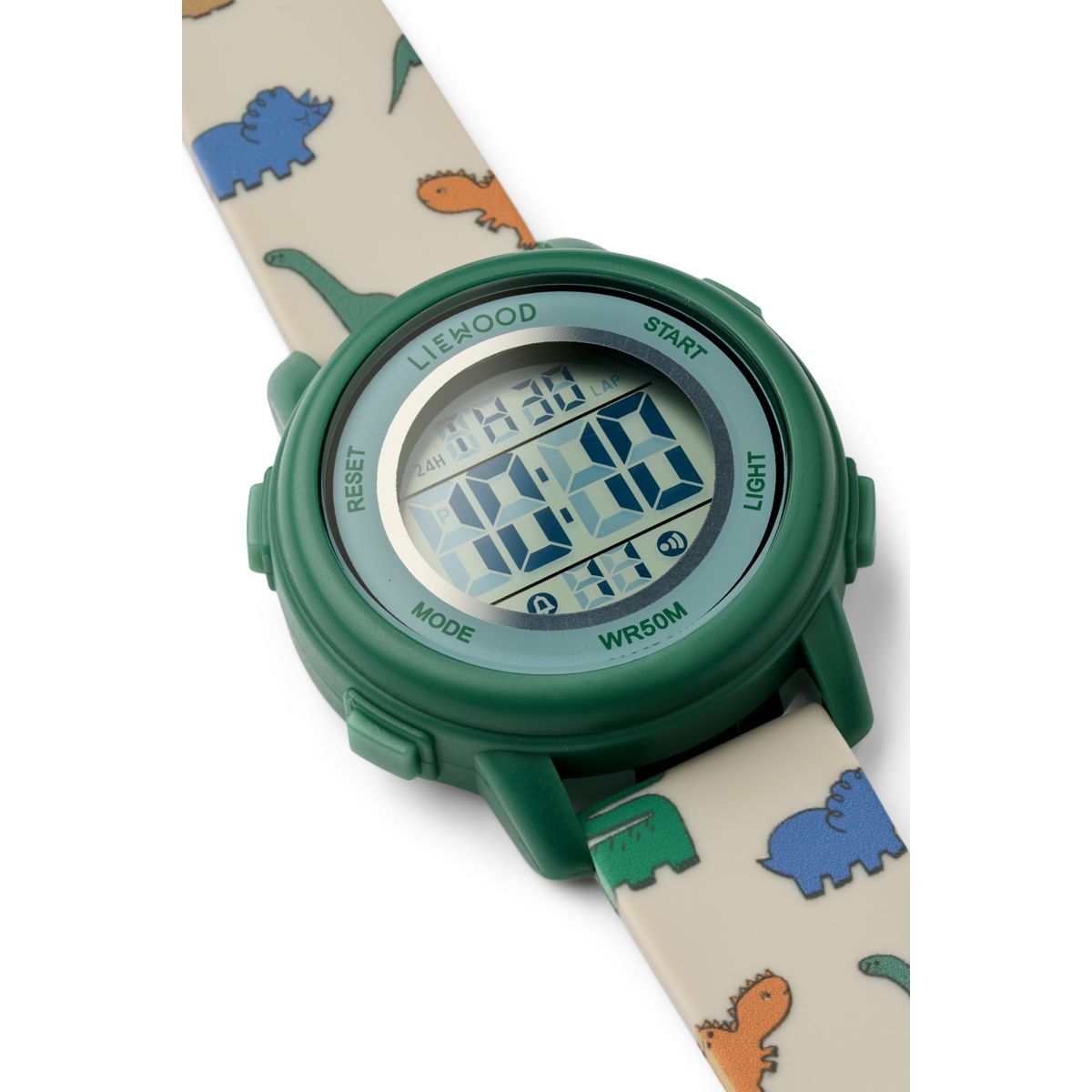 Liewood Montre-bracelet SUSSI - Dinosaurs / Mist - ÉCOUTE
