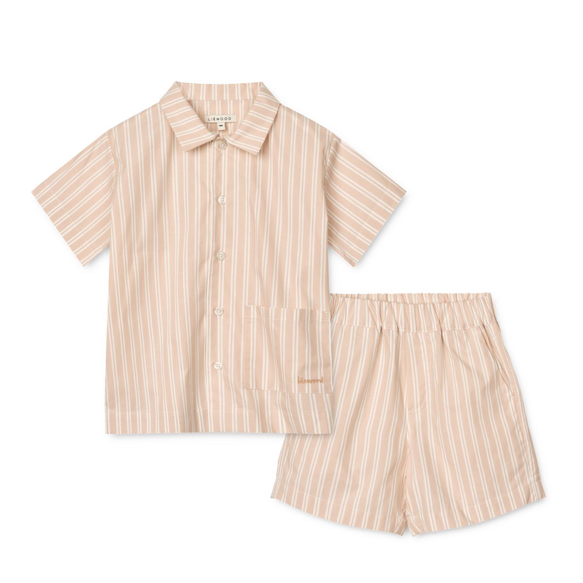 Ensemble à rayures LEONA
- Y/D stripe Sorbet rose / Creme de la creme
