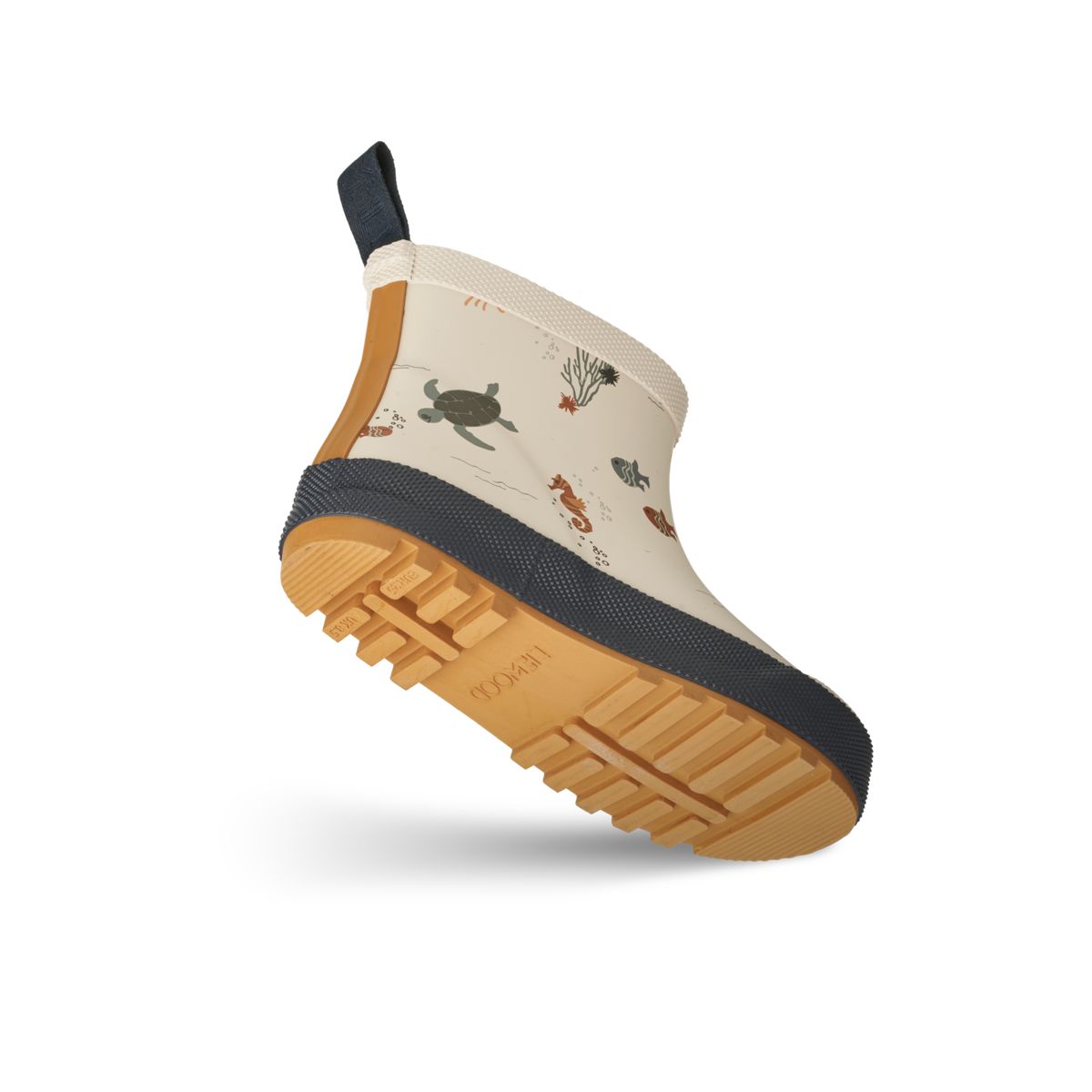 Liewood Bottes de pluie courtes Tekla - Sea creature / Sandy - Botte de pluie