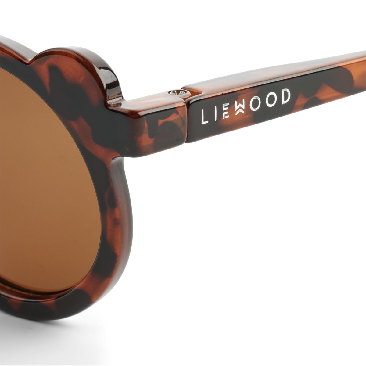 Liewood Lunettes de Soleil DARLA Mr. Ours pour Tout-petits 1-3 Ans - Dark Tortoise / Shiny - Lunettes de soleil