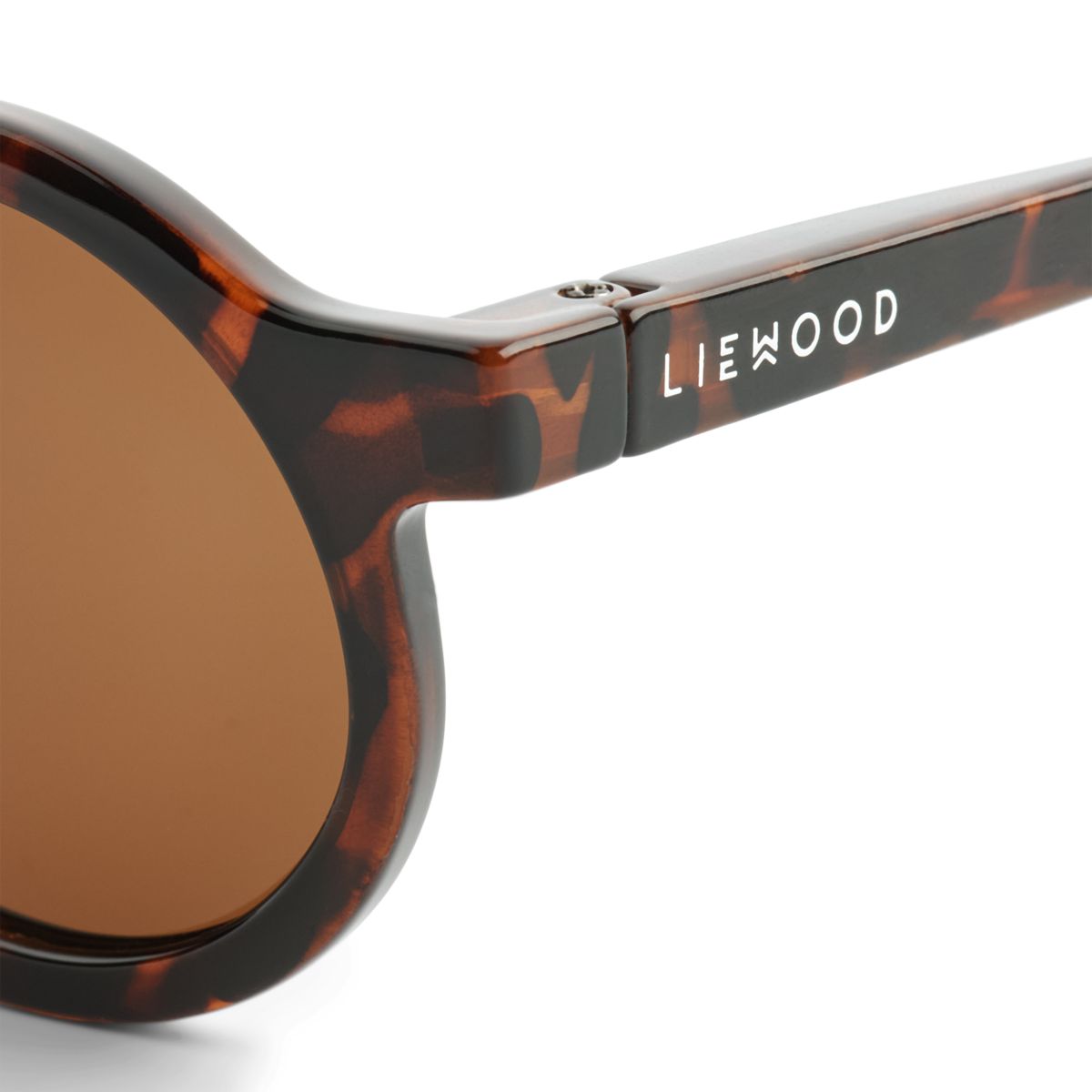 Liewood Lunettes de Soleil DARLA pour tout-petits 1-3 Ans - Dark Tortoise / Shiny - Lunettes de soleil