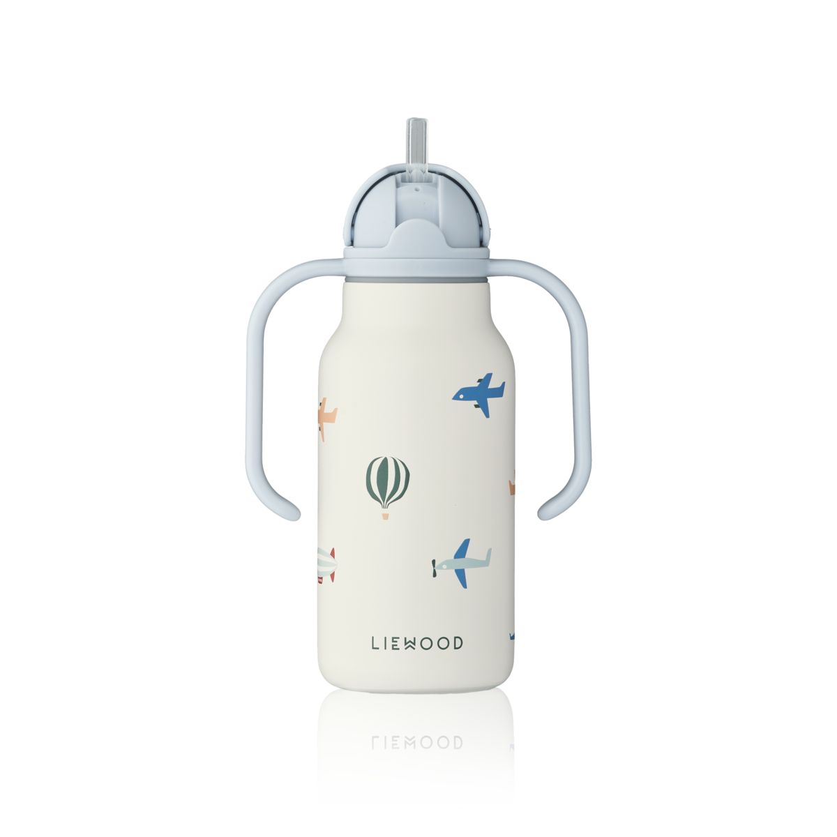 Liewood Bouteille à Imprimé KIMMIE 250 ml - Aviator / Ecru - Goude eau
