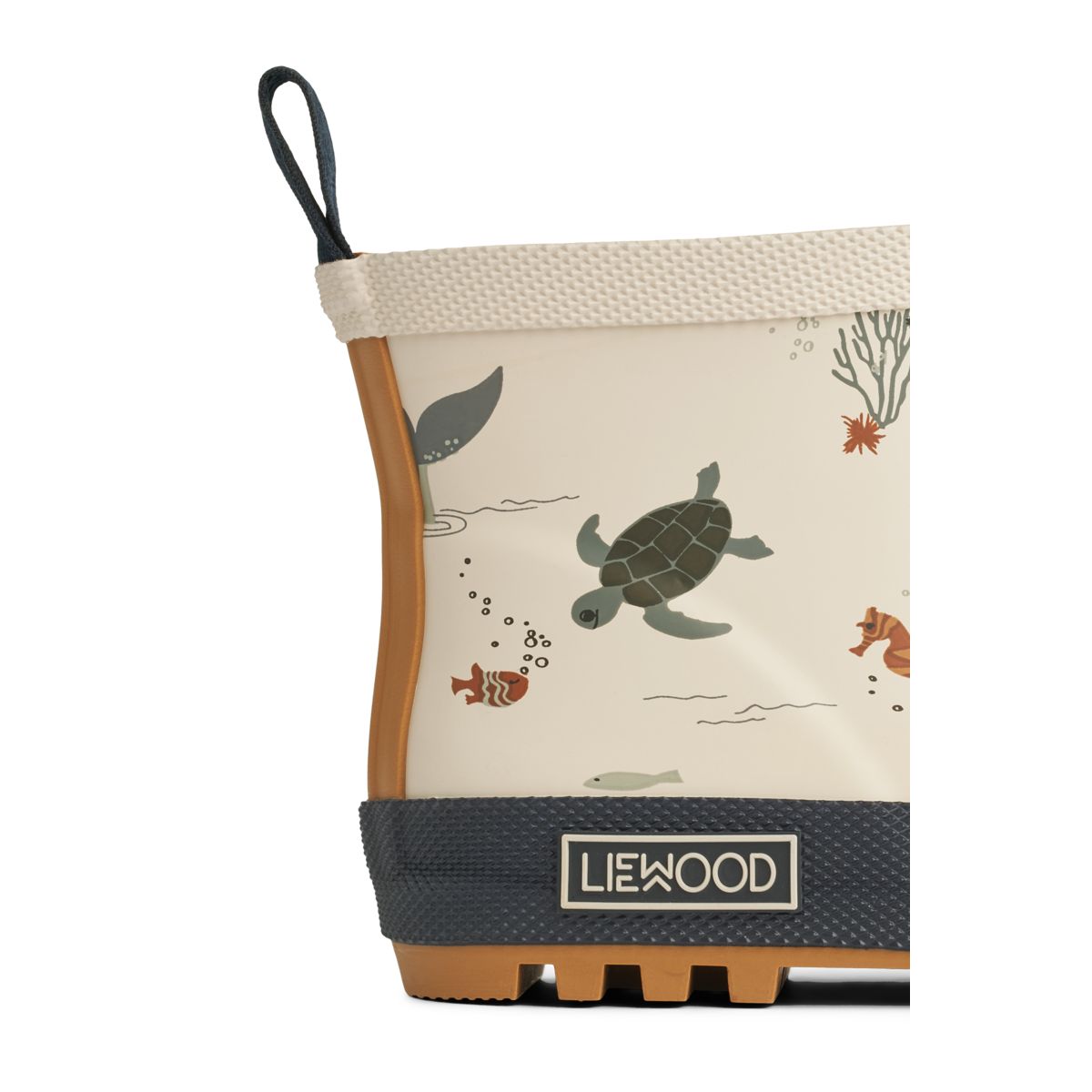 Liewood Bottes de pluie courtes Tekla - Sea creature / Sandy - Botte de pluie