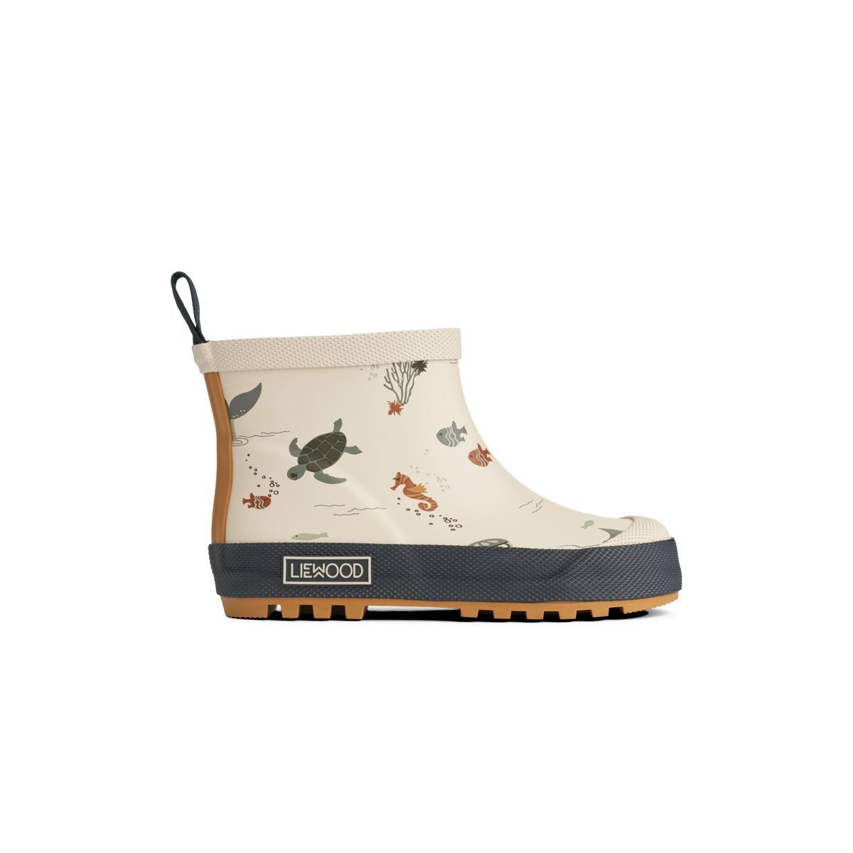Liewood Bottes de pluie courtes Tekla - Sea creature / Sandy - Botte de pluie