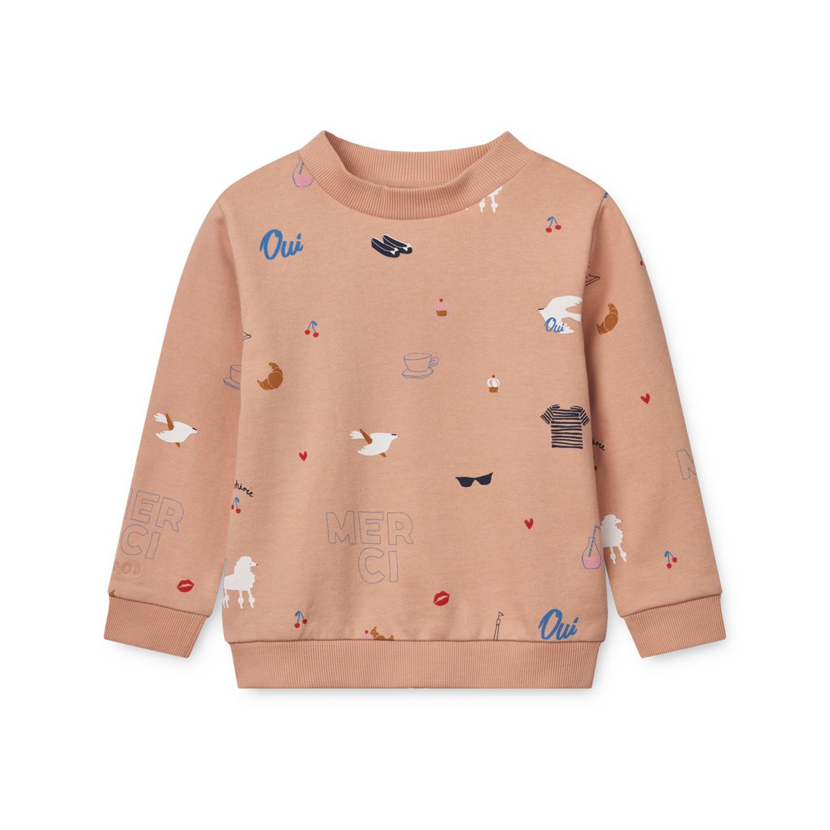 Liewood Sweat-shirt imprimé Thora - Paris / Pale tuscany - Pull