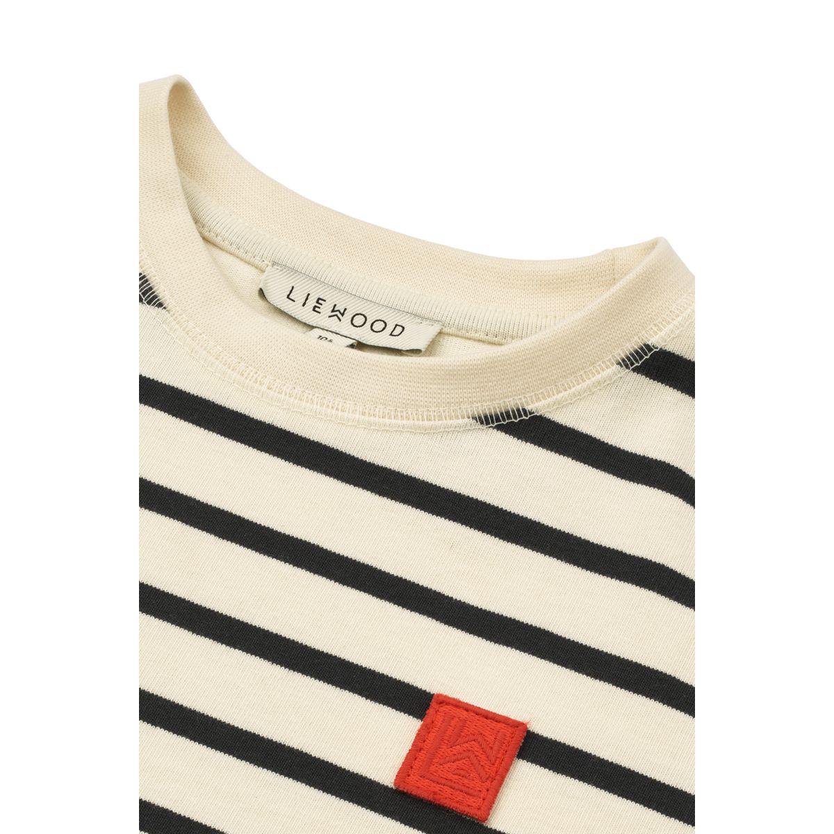 Liewood Sixten - T-shirt en coton rayé - Y/D Stipes Classic navy / Creme de la creme - T-shirt