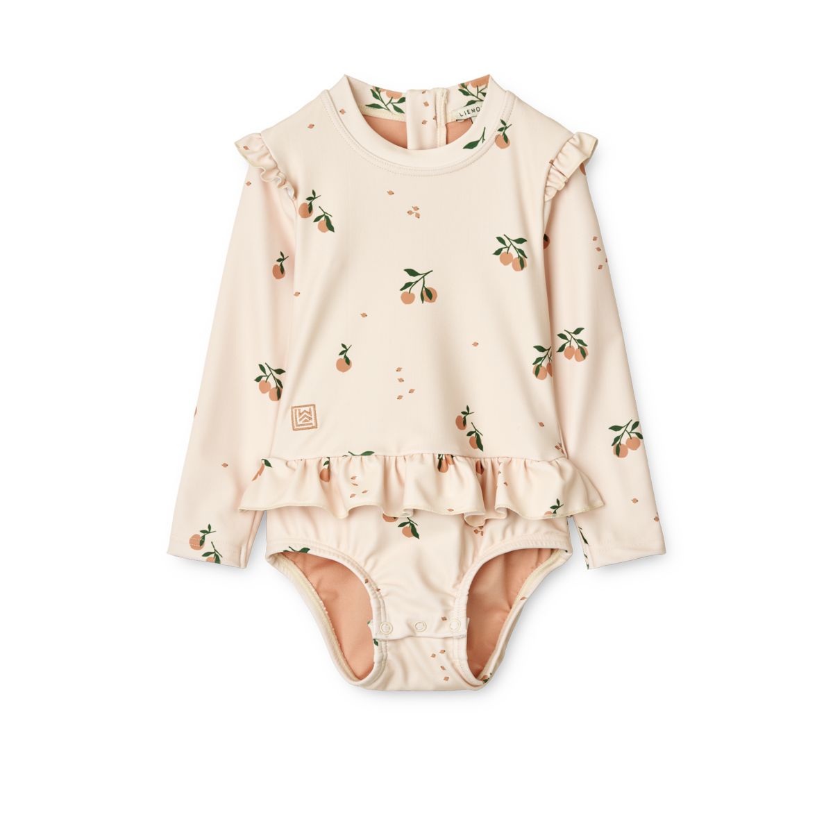 Liewood Maillot De Bain Imprimé Bébé Sille - Peach / Sea shell - Maillot de bain