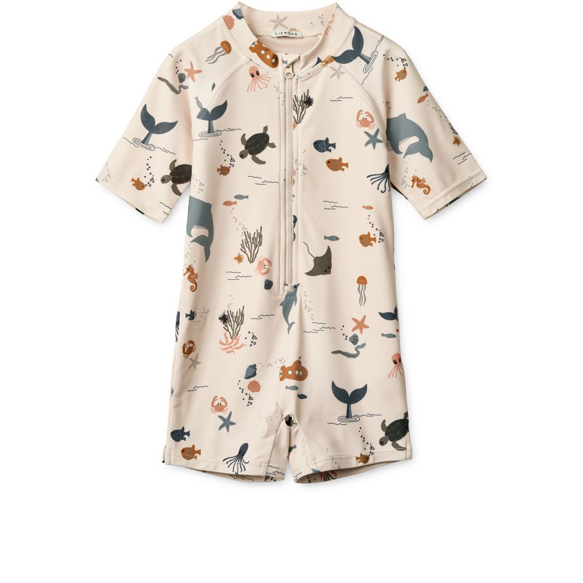 Liewood Combinaison de bain Max - Sea creature / Sandy - Maillot de bain