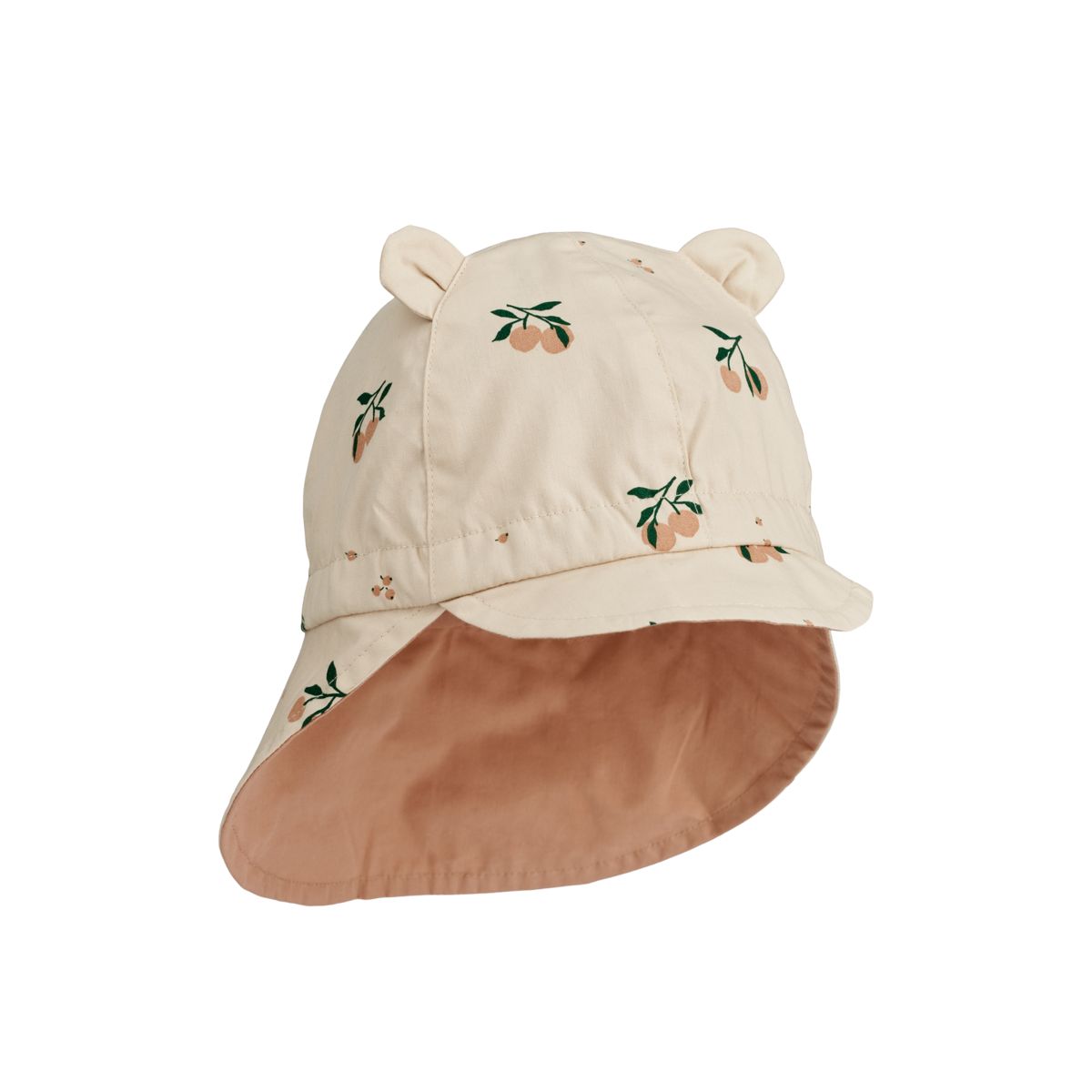 Liewood Chapeau de soleil réversible Gorm - Peach Seashell / Pale tuscany - Chapeaux & Casquettes