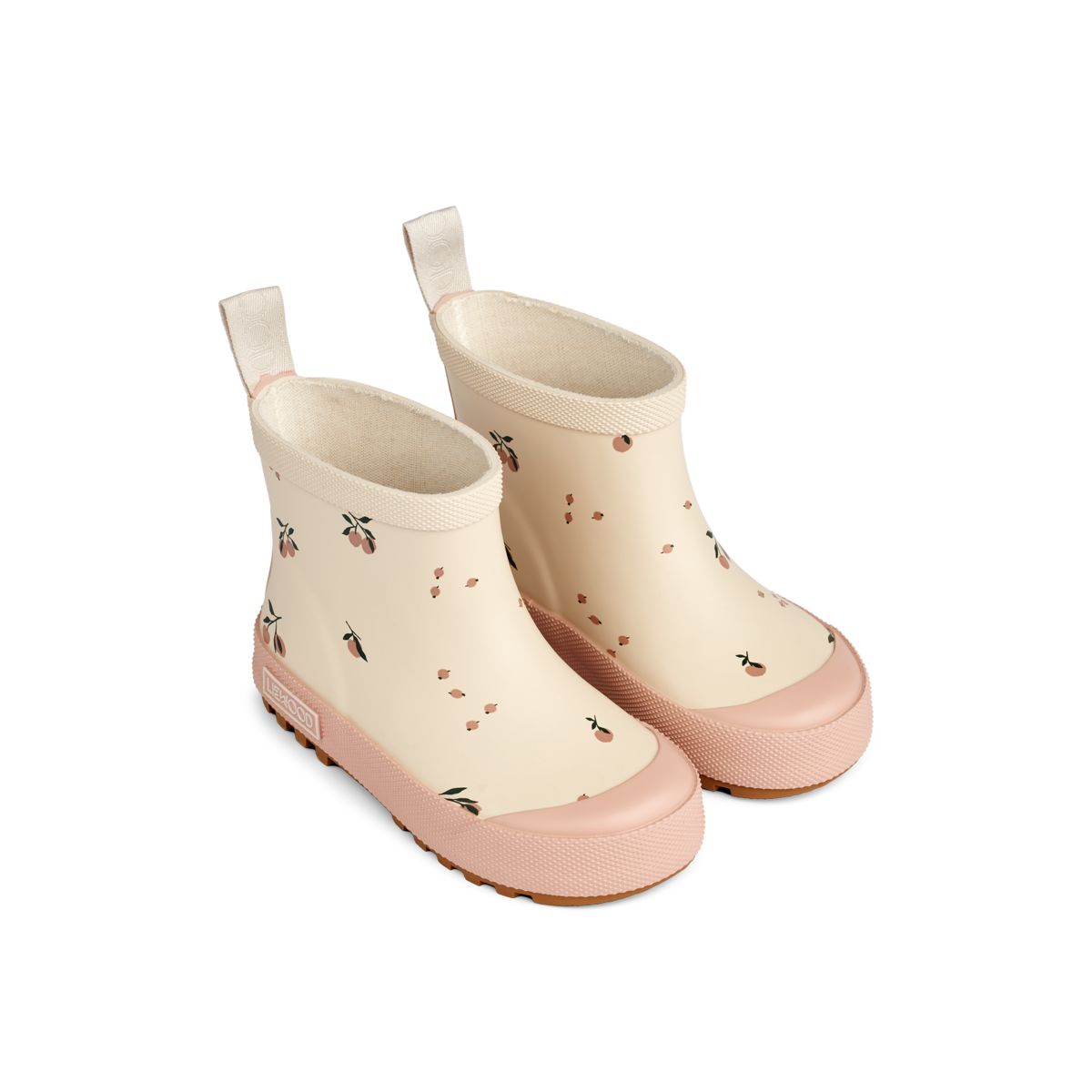Liewood Bottes de pluie courtes Tekla - Peach / Sea shell - Botte de pluie