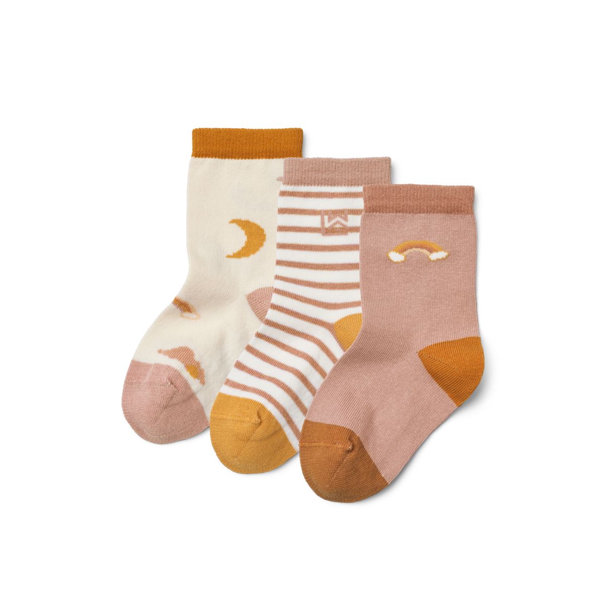 Liewood Paires de Chaussettes SILAS, Lot de 3 - Dream / Ecru mix - Chaussettes/Bas